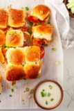 Buffalo Chicken Meatball Sliders (Trader Joe’s)